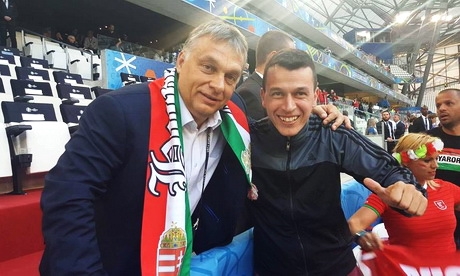 Ilyés Szabolcs és Orbán Viktor (balról :) fotó: Ilyés Szabolcs Facebook oldala