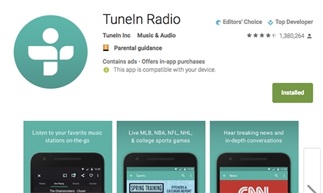 app-tunein