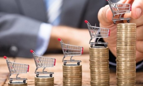 Több pénzzel indulj bevásárlókosarat tologatni inflacio