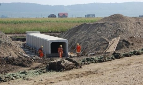 Régészek is dolgoznak az autópályán Autopalya-regeszek