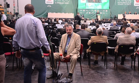 Eckstein-Kovács Péter az RMDSZ 11. kongresszusán, Csíkszeredában